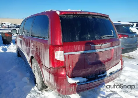 2014 Chrysler Town & Country Touring-L из США, поврежденный, VIN 2C4RC1CG9ER107932